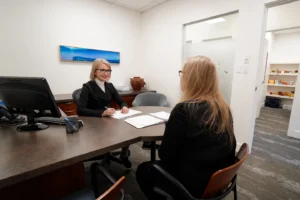 Consultation between clinician and patient