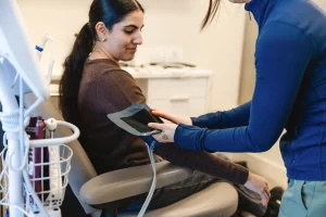 Preventous clinician during a health assessment